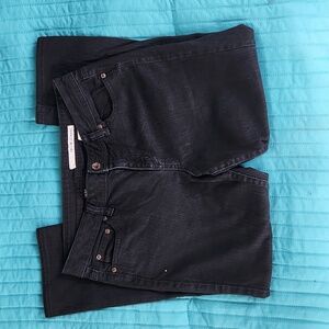 EUC "DKNY" black denim jeans